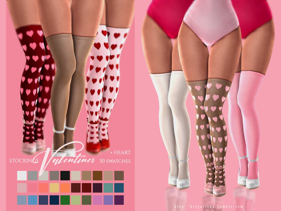 Галерея мода Колготки и чулки Valentines tights & stockings #2